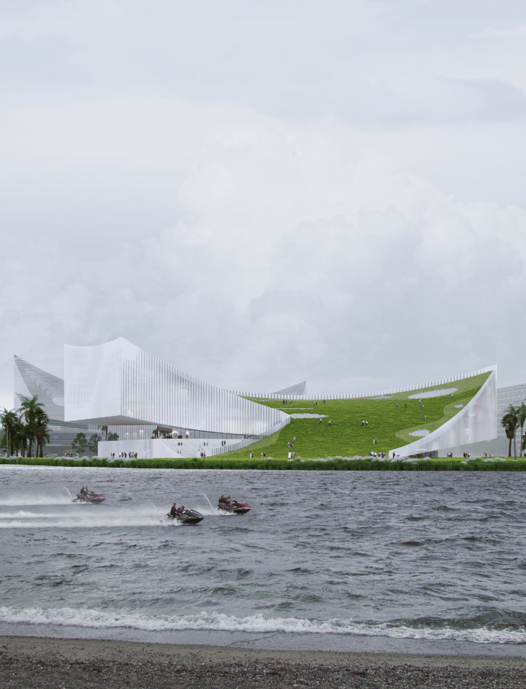 三亚崖州湾科技城文体中心_项目_文化_建筑