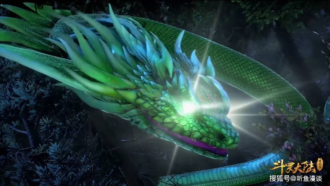 随着独孤博释放出碧磷蛇皇武魂,代表封号斗罗的九个魂环一出,所有人都