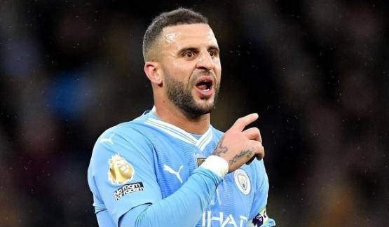 曼城迎来重要好消息凯尔沃克复出增进取胜机会