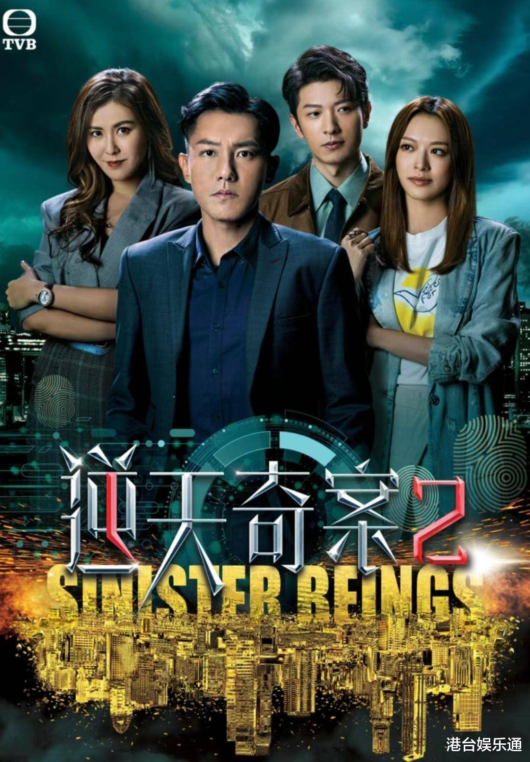 tvb最新收视《逆天奇案2》21点《福禄寿学院》顶住金像奖冲击