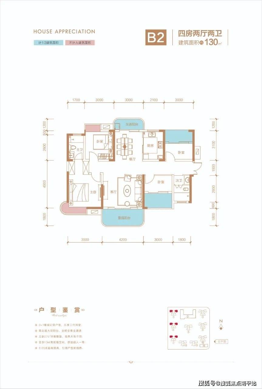 长沙三润城户型图图片