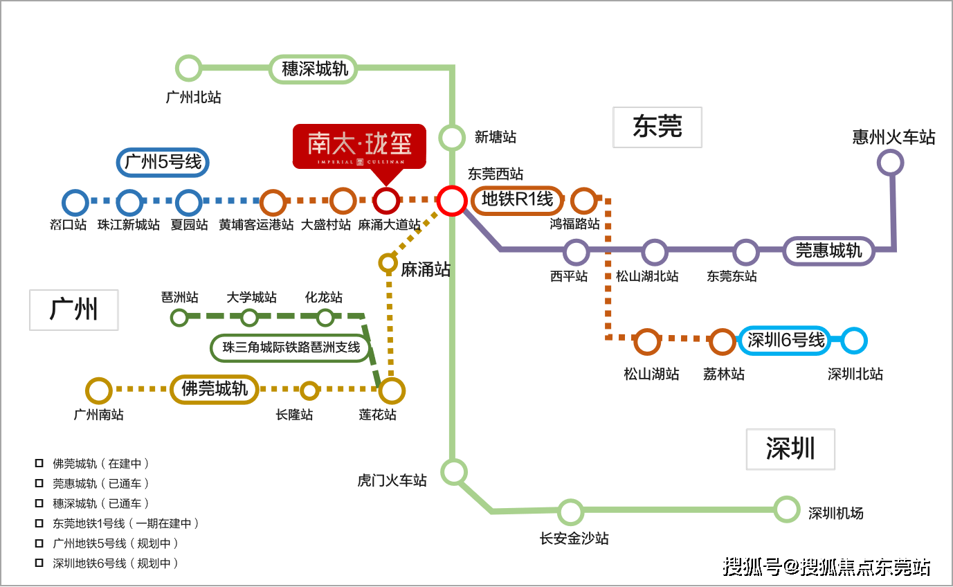 1号线麻涌西站位置图图片