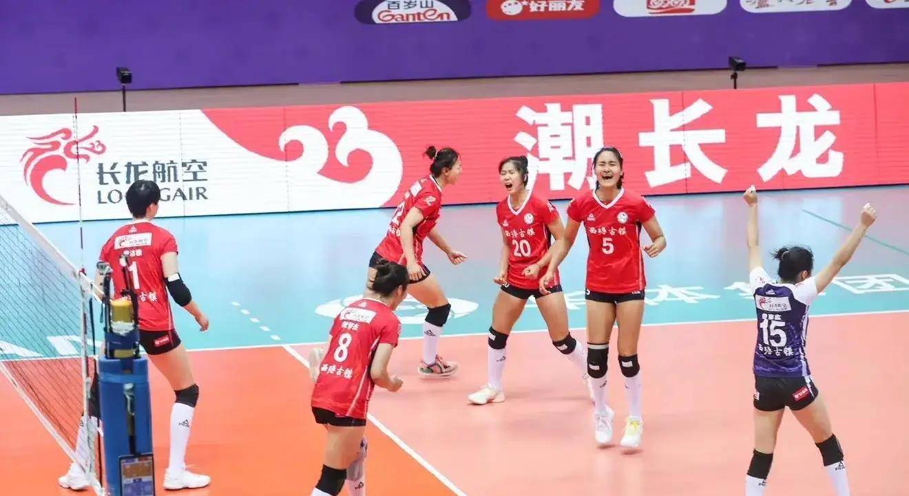 陈曦悦,倪梦杰,孙若箐(c)主教练:王贺兵浙江西塘姚庄女排参赛名单还是