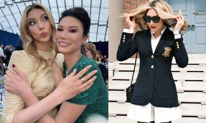 原创人脉太强与马斯克同框谷爱凌穿火辣长裙亮相侃侃而