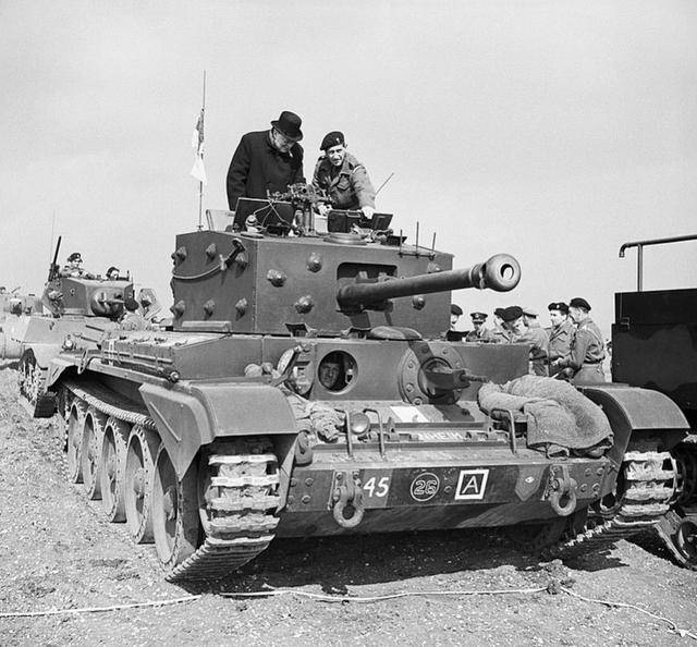 二战英军装甲兵图片