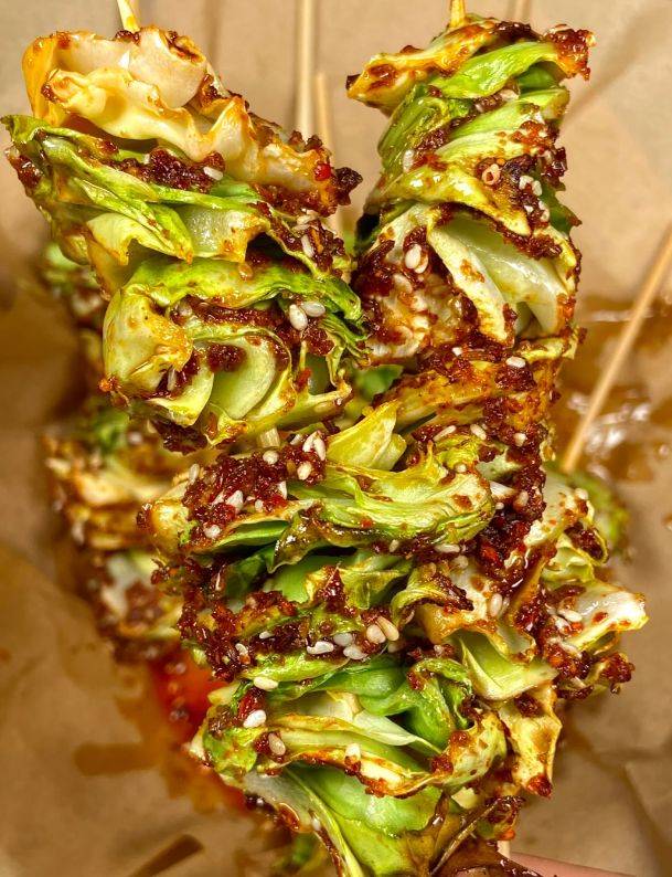 烤包菜大变身从素菜到美食只需几步操作