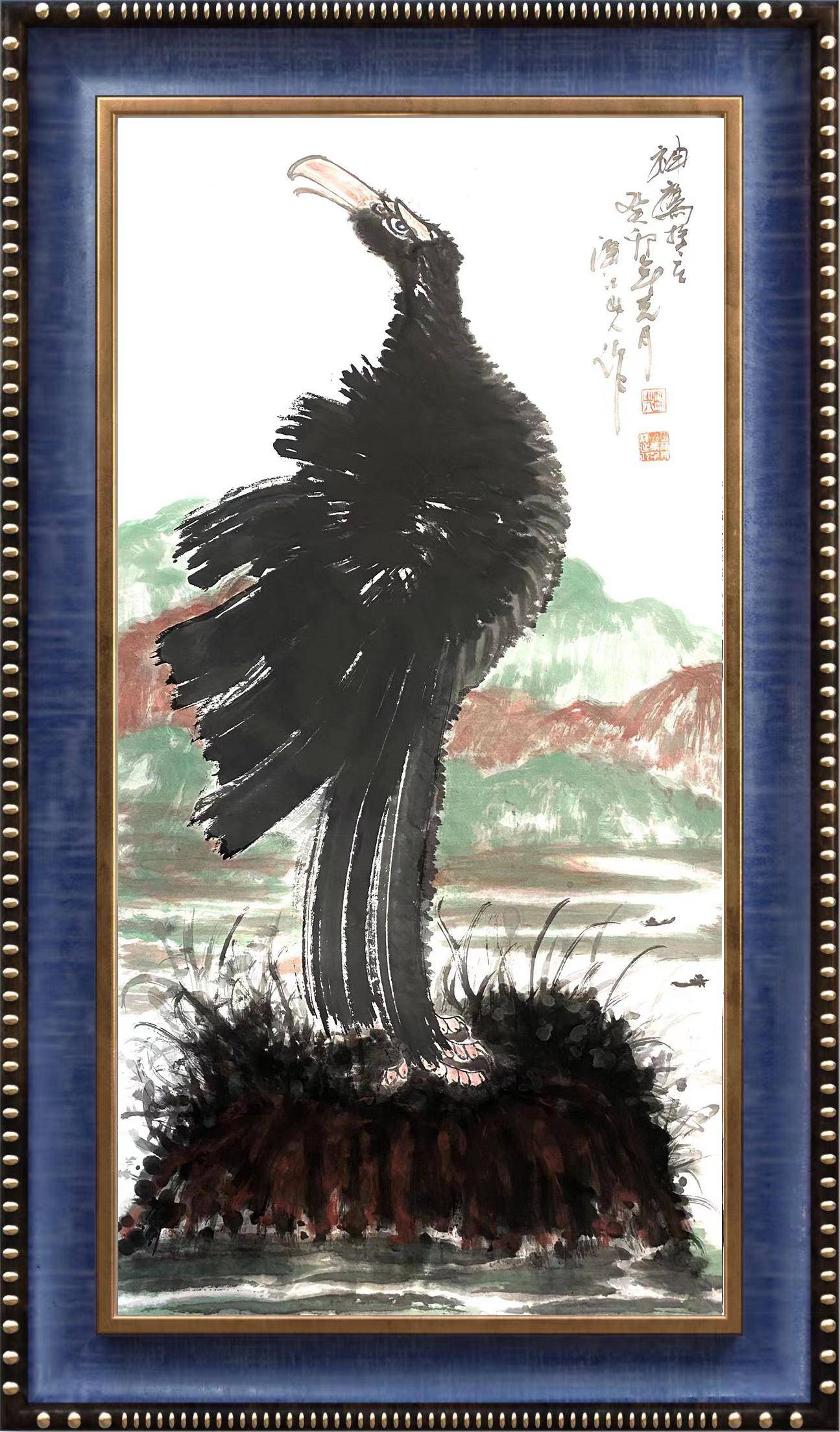 画坛奇才高标一帜国画大家朱祖国花鸟艺术