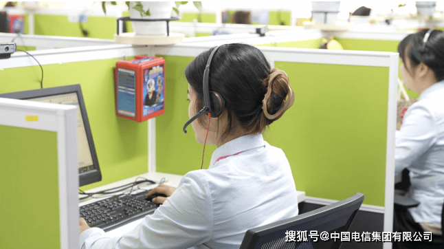 中国电信客服热线图片