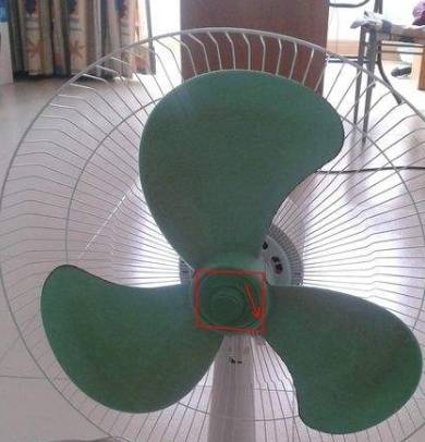 其次就是扇叶的清洗,这个就非常简单了,我们能够使用