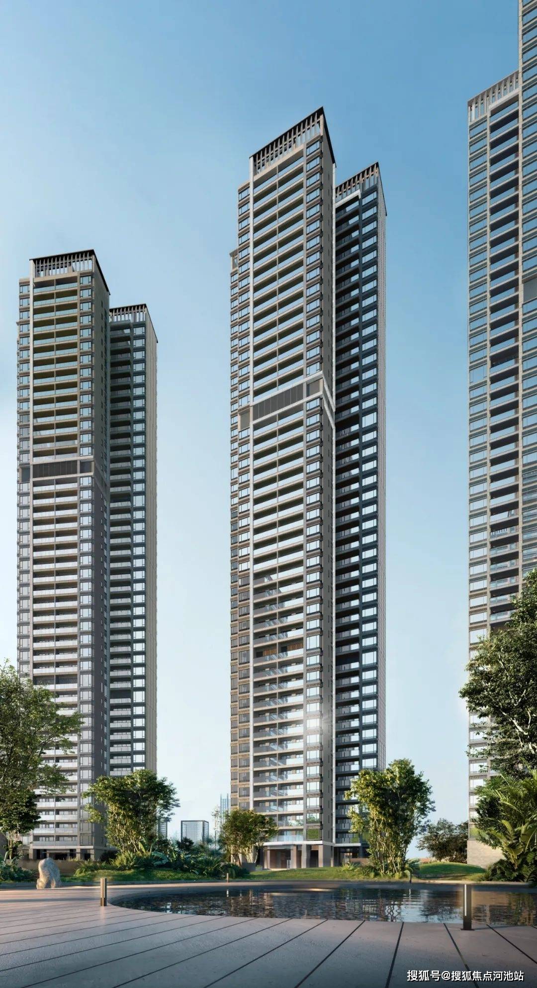 3期在设计之初即思索"当城市高度突破天际,如何重塑生活的幸福表情"