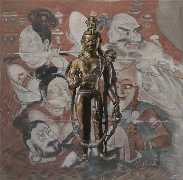 《米巧铭油画作品展》在北京西海美术馆成功举办