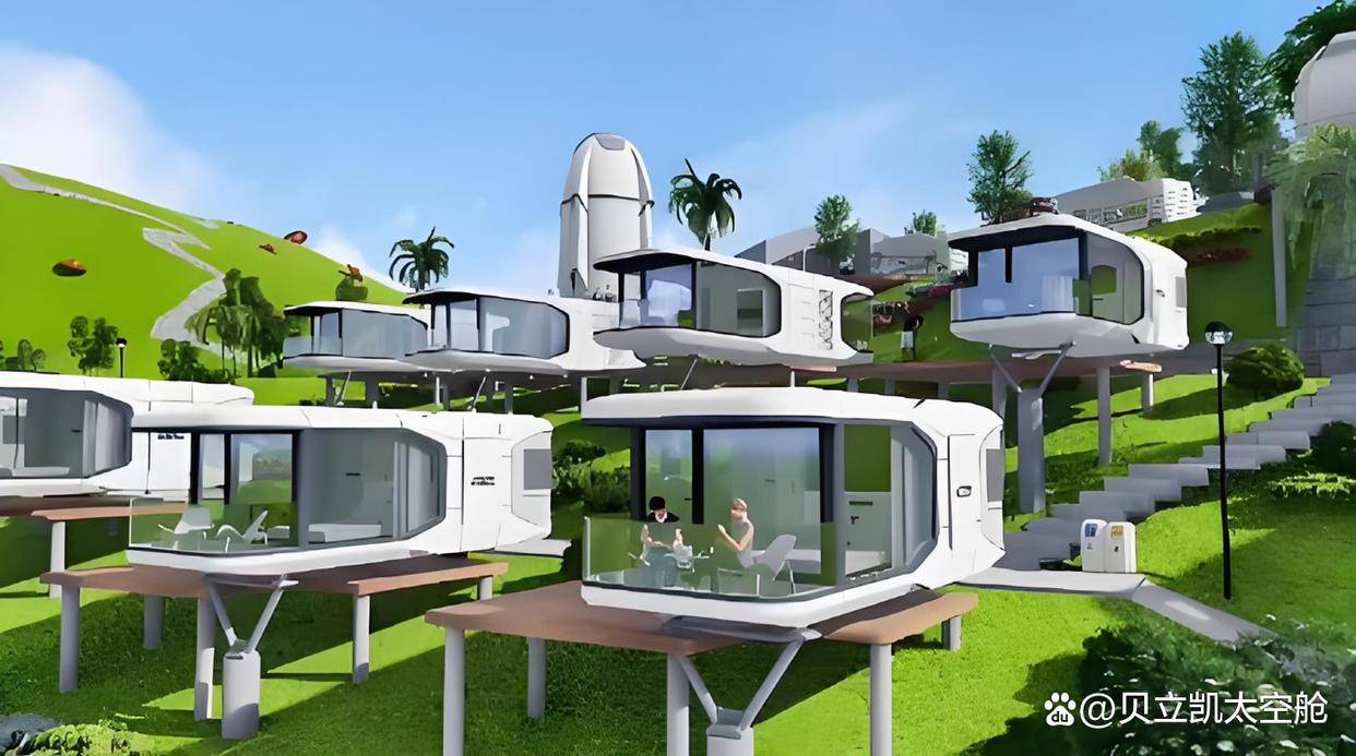 如果你想在空地上弄一个房子,就看看太空舱吧-【贝立凯太空舱】