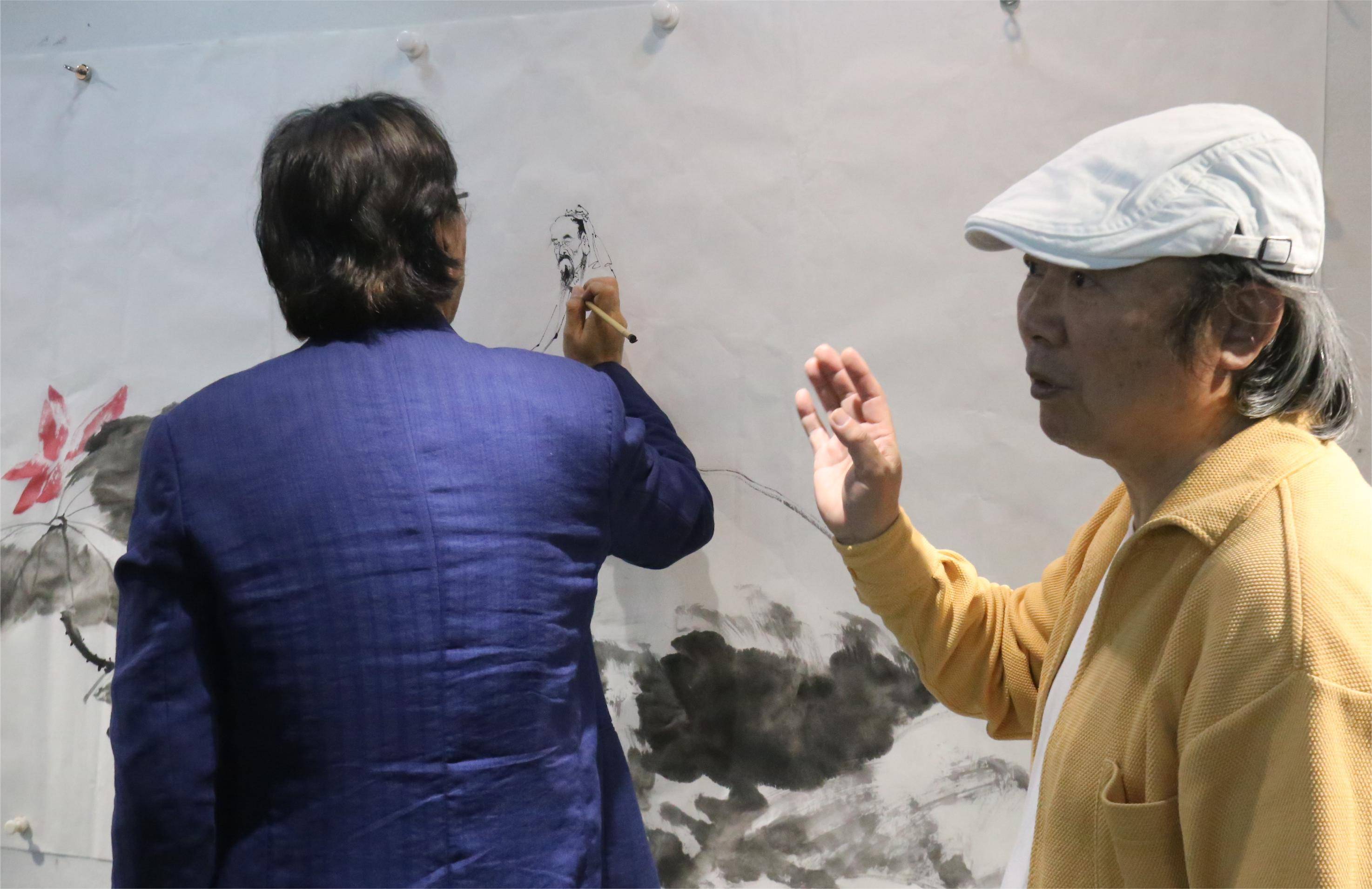 明湖画韵 情系老兵 摄影纪实