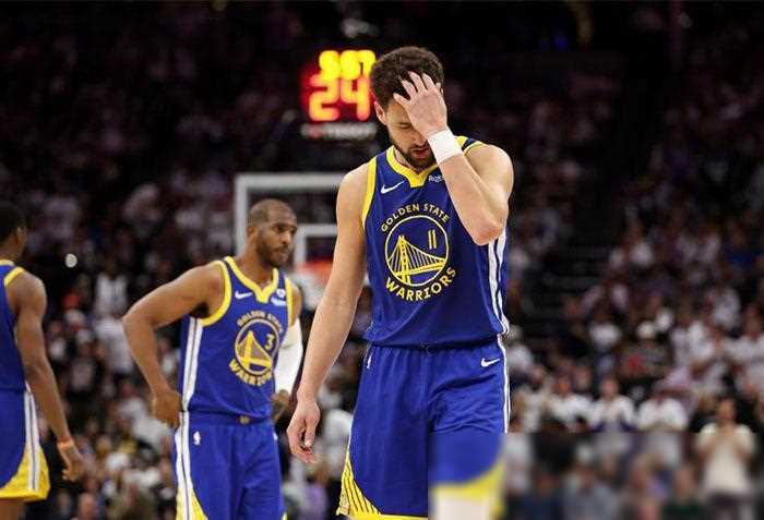 轰动赛场!勇士憾负,  球员库里发声失落,汤普森感叹现状