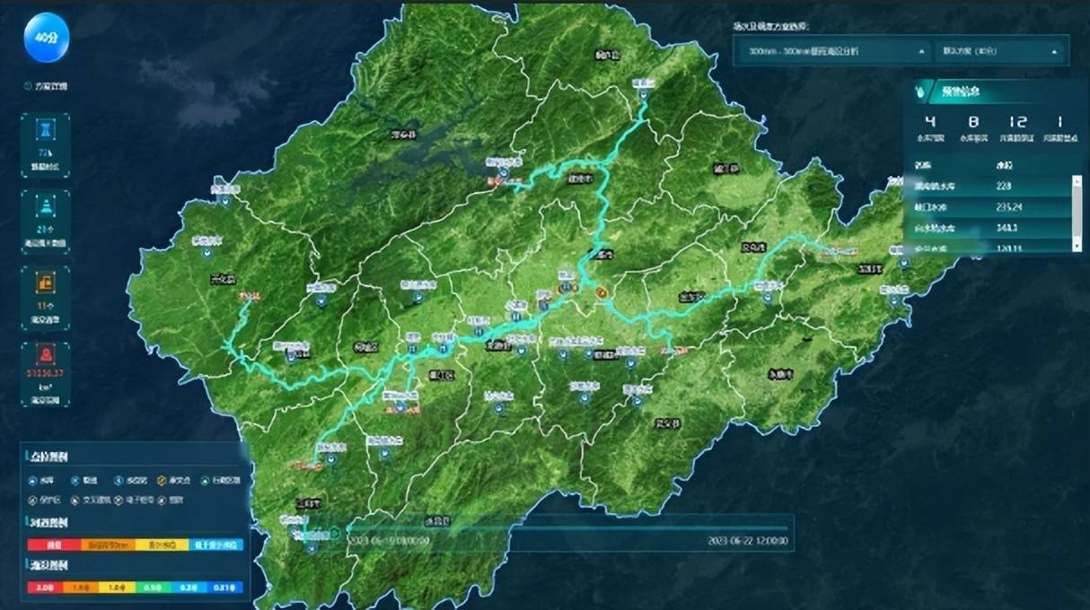 2米22座水库中20座实测与模拟最高水位差距小于1米14座小于0.