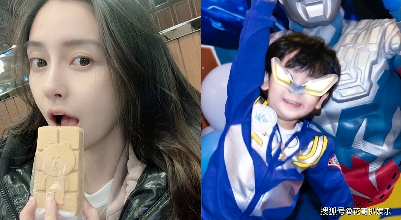 杨颖带儿子小海绵遛狗,立好妈妈人设,网友指责她利用孩子博热度