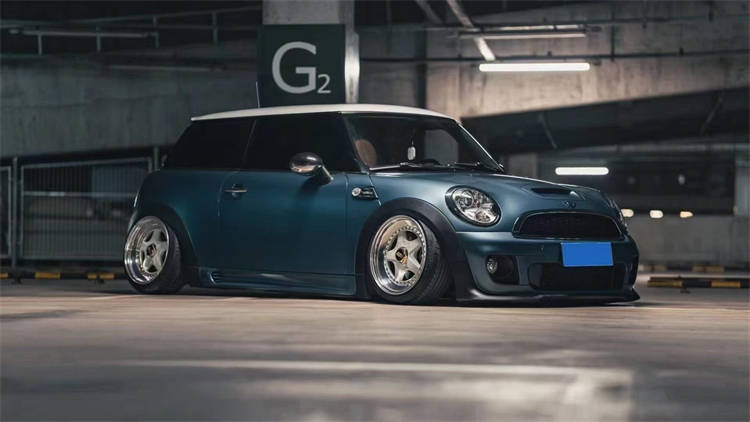 宝马mini改装airbft气动避震姿态风格