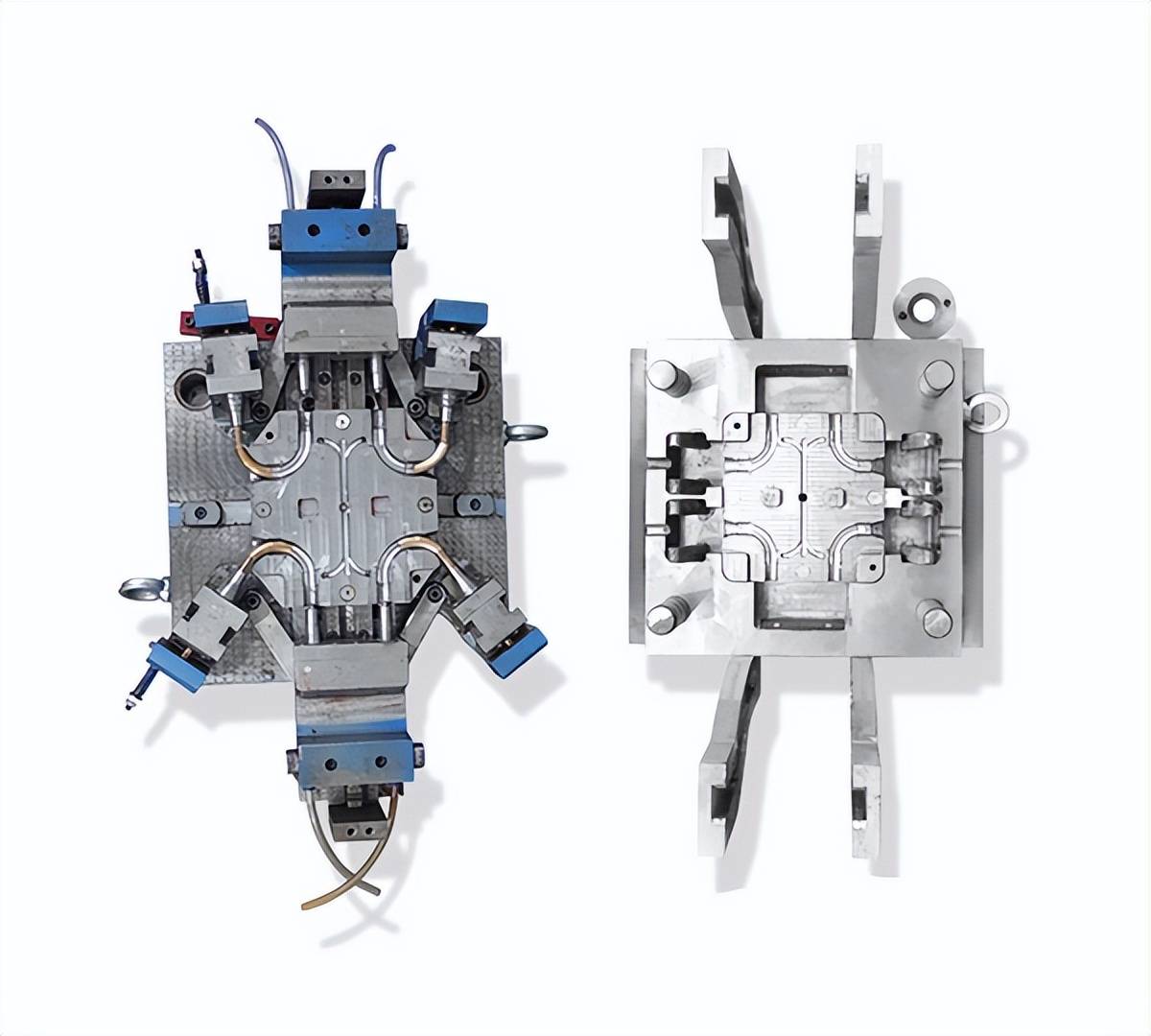 这些零件包括但不限于模板,模仁,导柱,导套等.