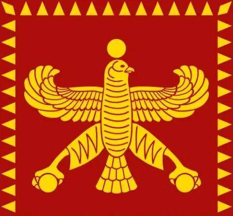 成吉思汗军旗图片