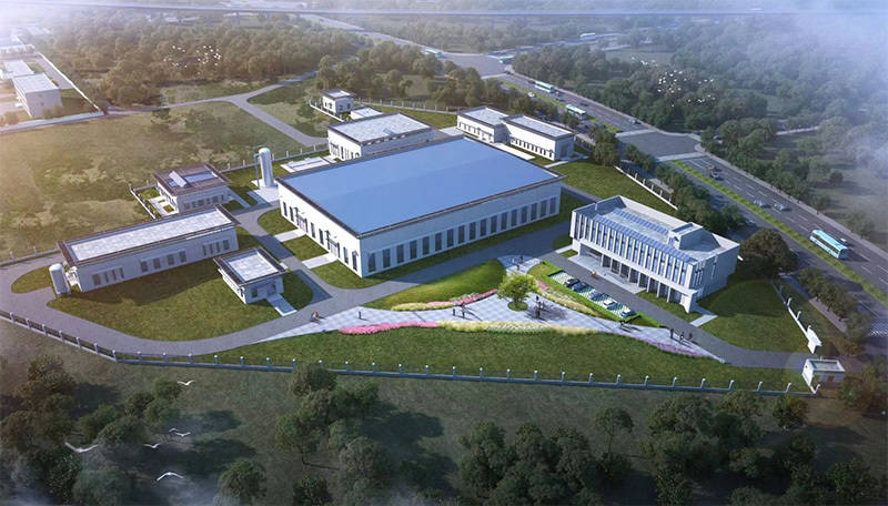 雄安新区雄县地表水厂二期工程项目效果图(中建安装供图).