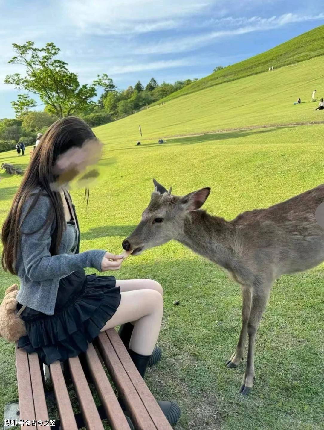 女子趴在桌上,用手托着脸颊看着ceo,虽然看不见表情但也能想象到.