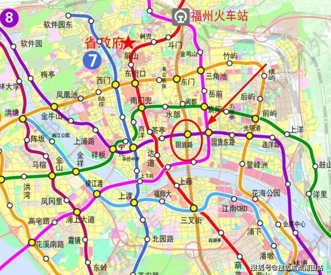 补充公告明确该地块周边将规划建设地铁8号线"五一南路站"