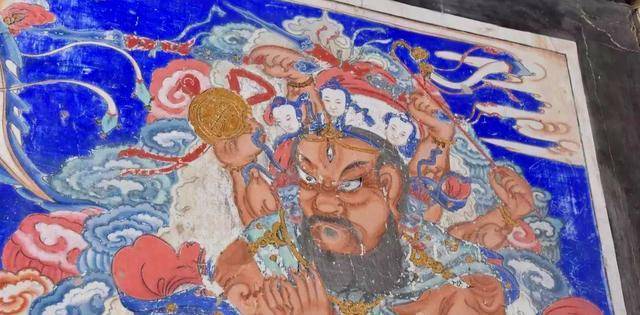 山西这座小寺,绘有罕见十大明王壁画,跟悬空寺同一县却少有人知