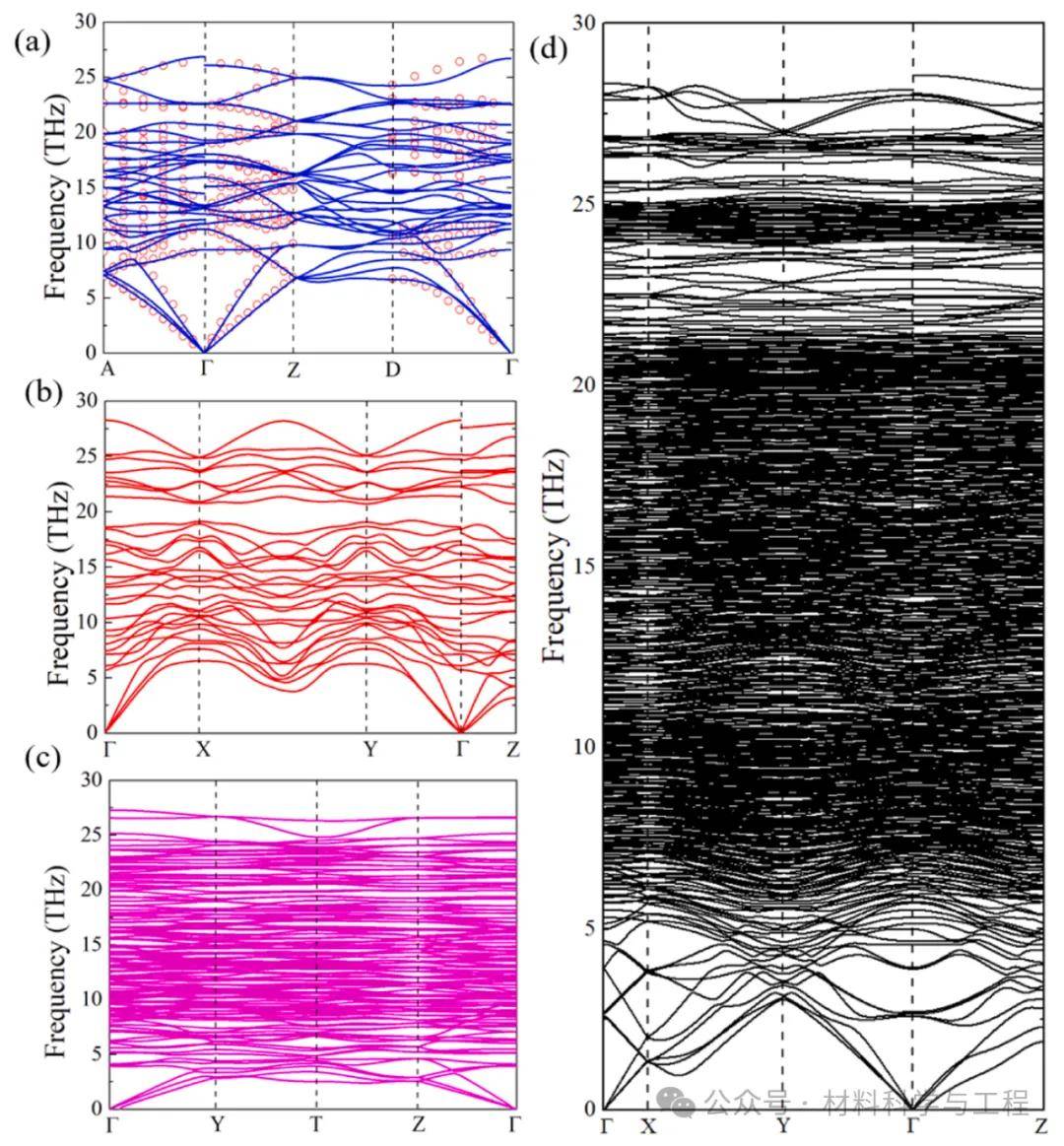 (a) 中的红色开圈指的是非弹性中子散射数据,来自 schober 和 s