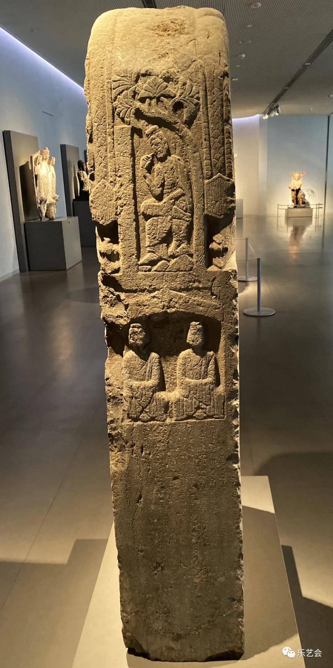 北齐河清二年造像碑:刘海龙分享震旦博物馆佛像碑系列3