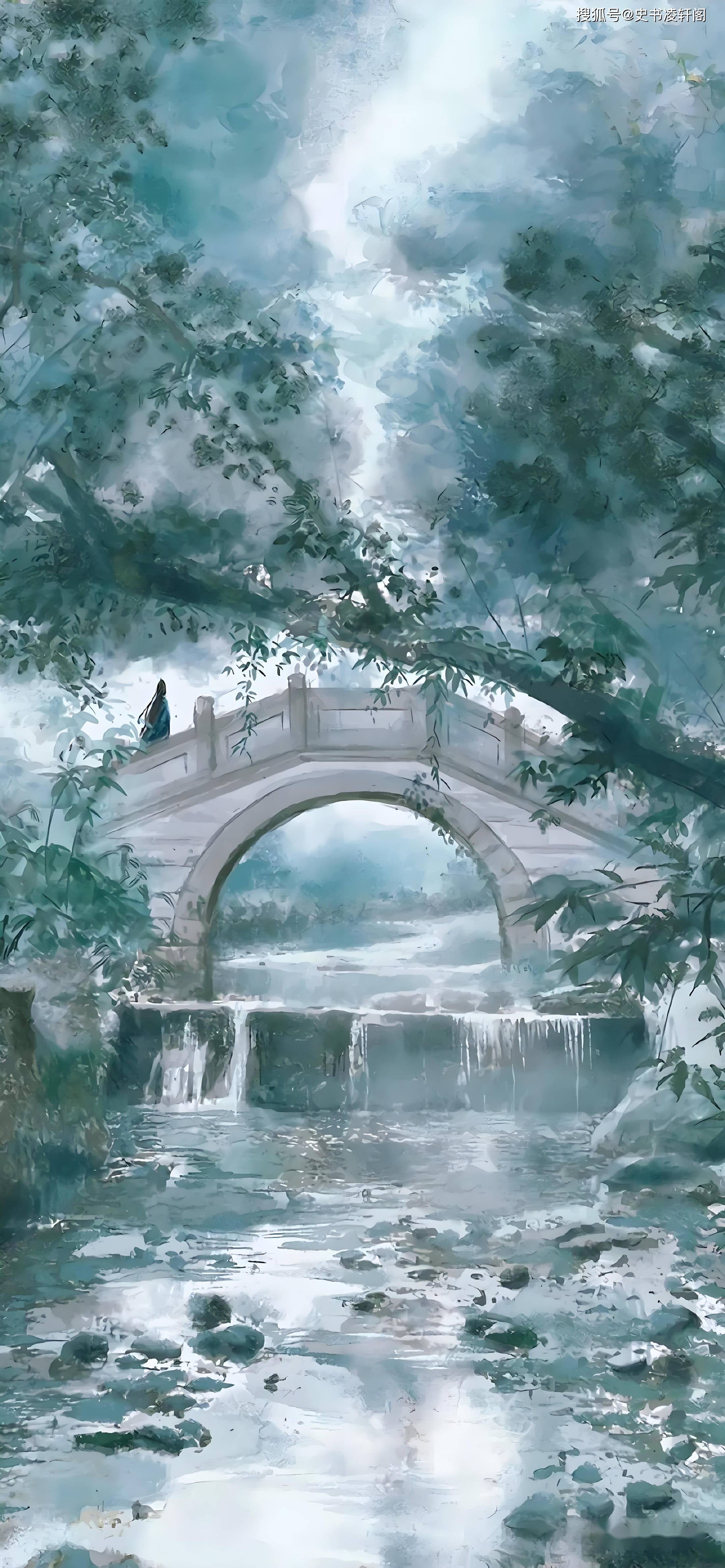 用古诗词说"再见",其他任何语言都翻译不出的优雅_唐代_意境_新月