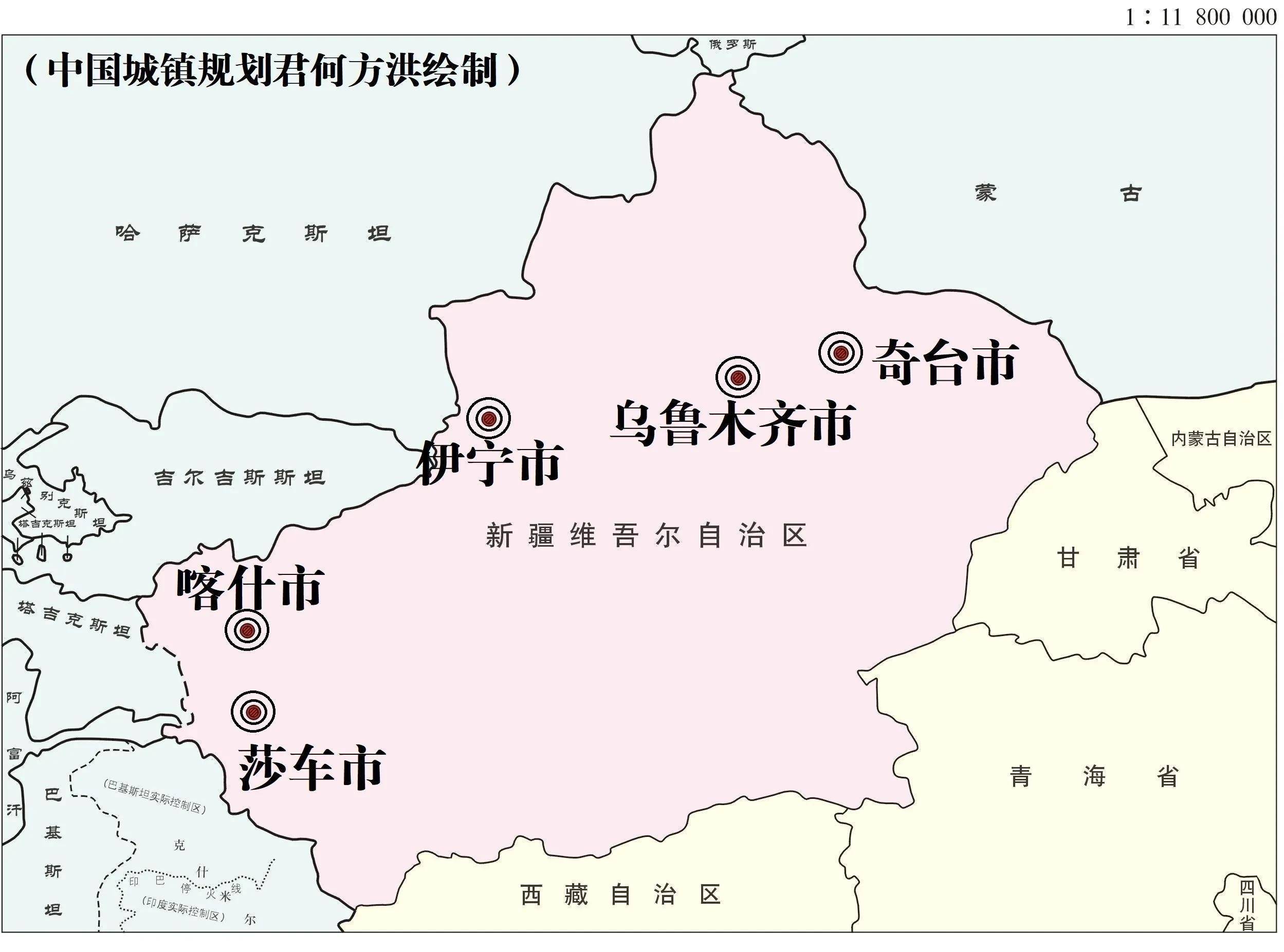 新疆第五师双河市地图图片