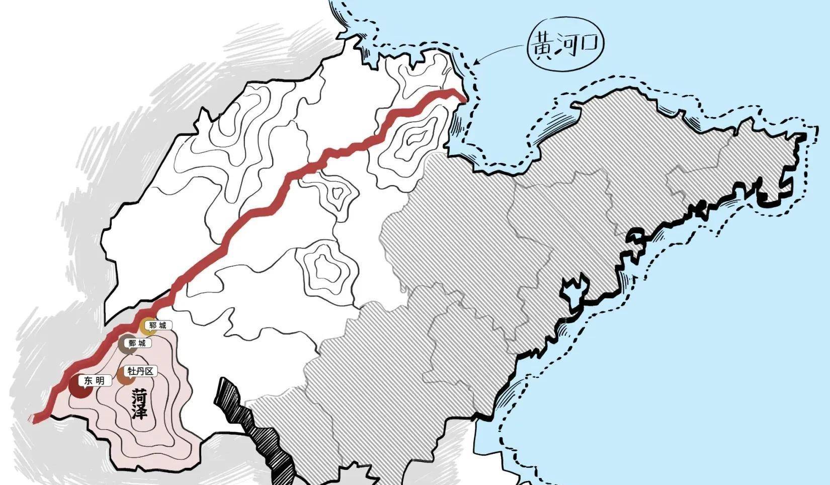 位于山东最西端,黄河入鲁第一县,徐茂公老家在这儿_东明_西瓜_种植