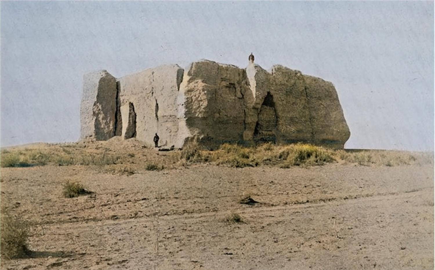 首次发布,1906年的新疆若羌,玉门关外神秘瑰丽的楼兰古国遗迹