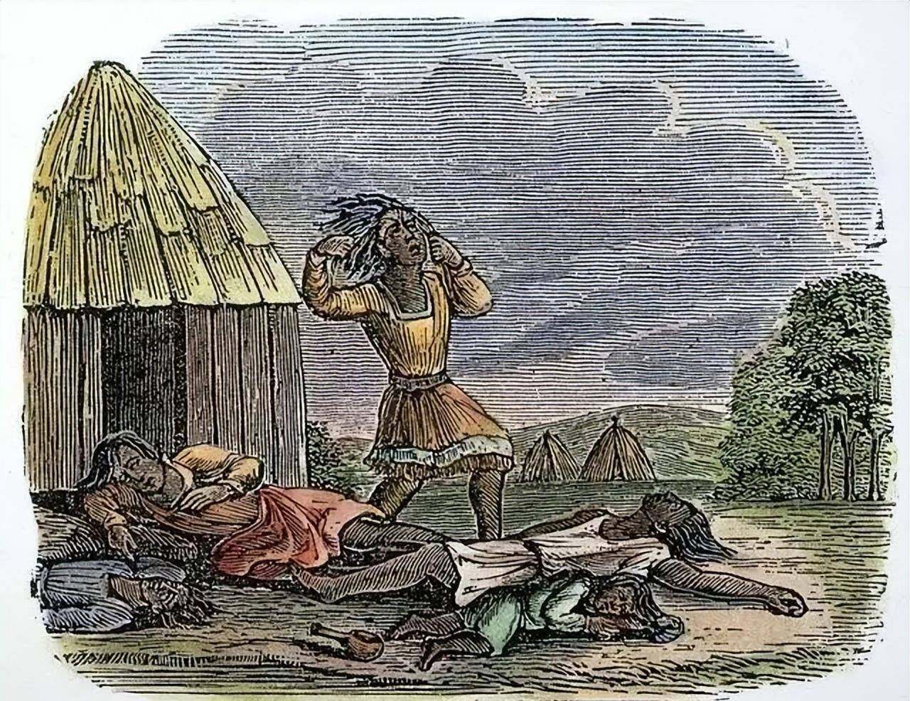 这些跨地区的病毒对土著人是致命的,导致了美洲土著人口的锐减(瘟疫是