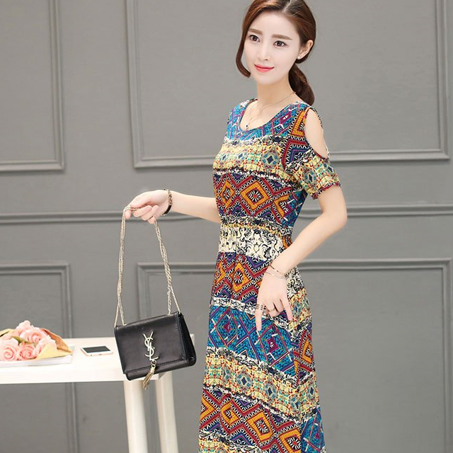 新上的棉绸裙,修身显瘦,清凉特舒适