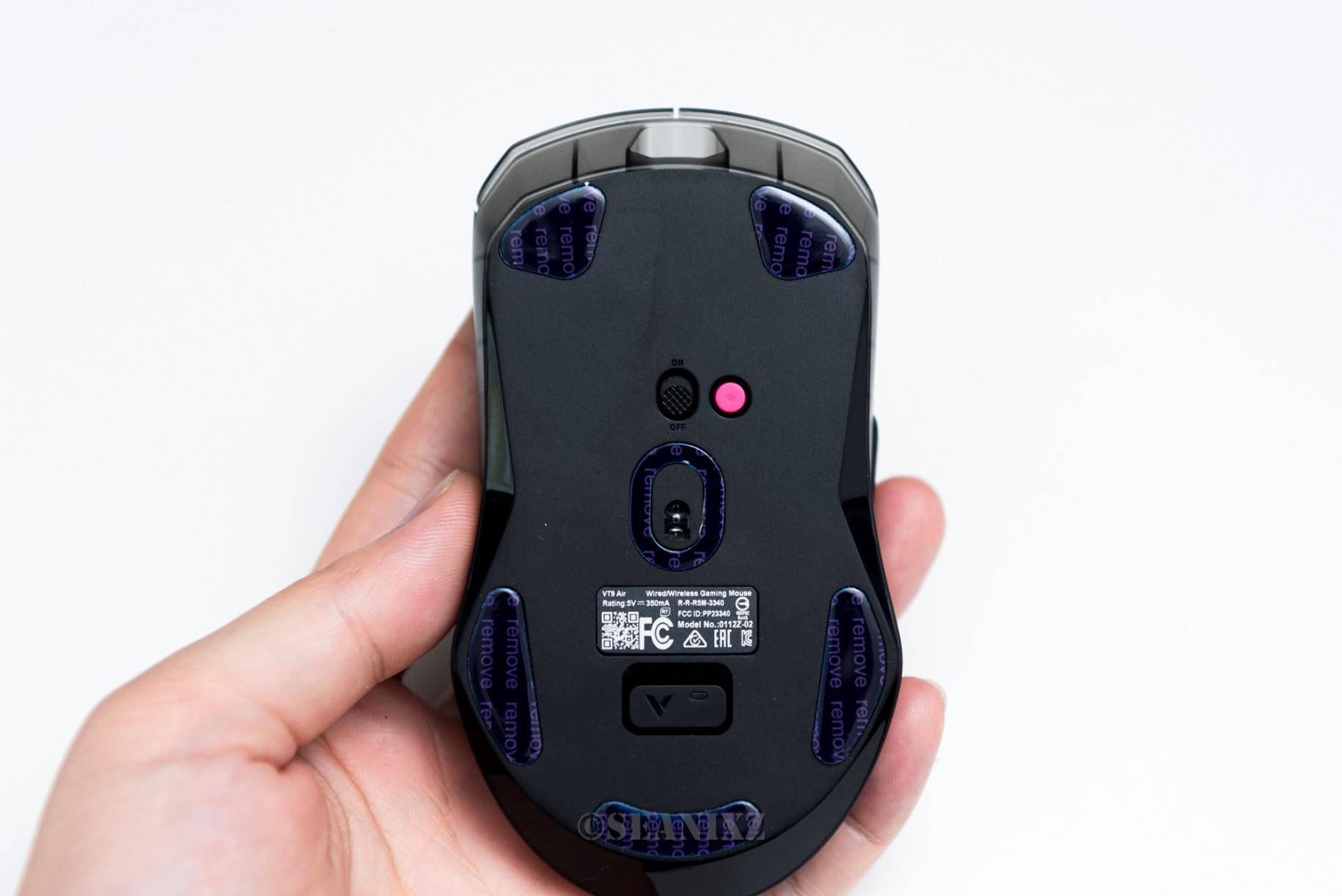 雷柏vt9 air 双模鼠标体验:轻量化,定制传感器,性价比炸裂