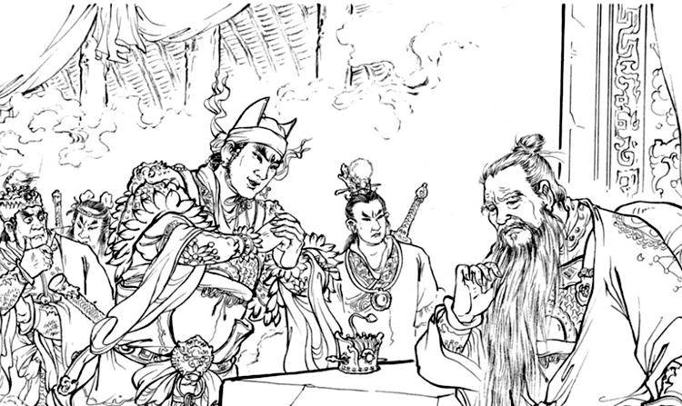 纣王麾下大将,元始多次出手才将之降服,上了封神榜却不在天庭