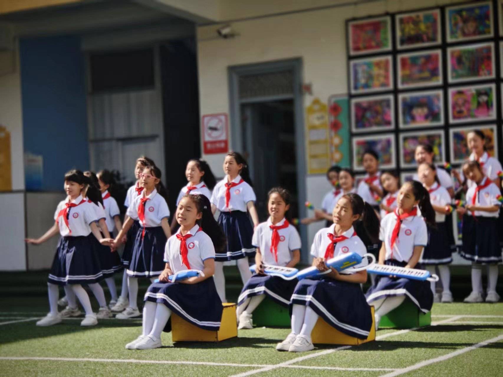 梁园区第二回民小学教育集团开展——"多彩社团 快乐童年"沉浸式社团