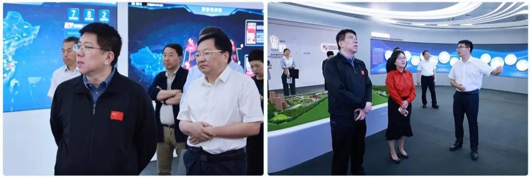 全国农业展览馆馆长何斌一行到海亮集团调研