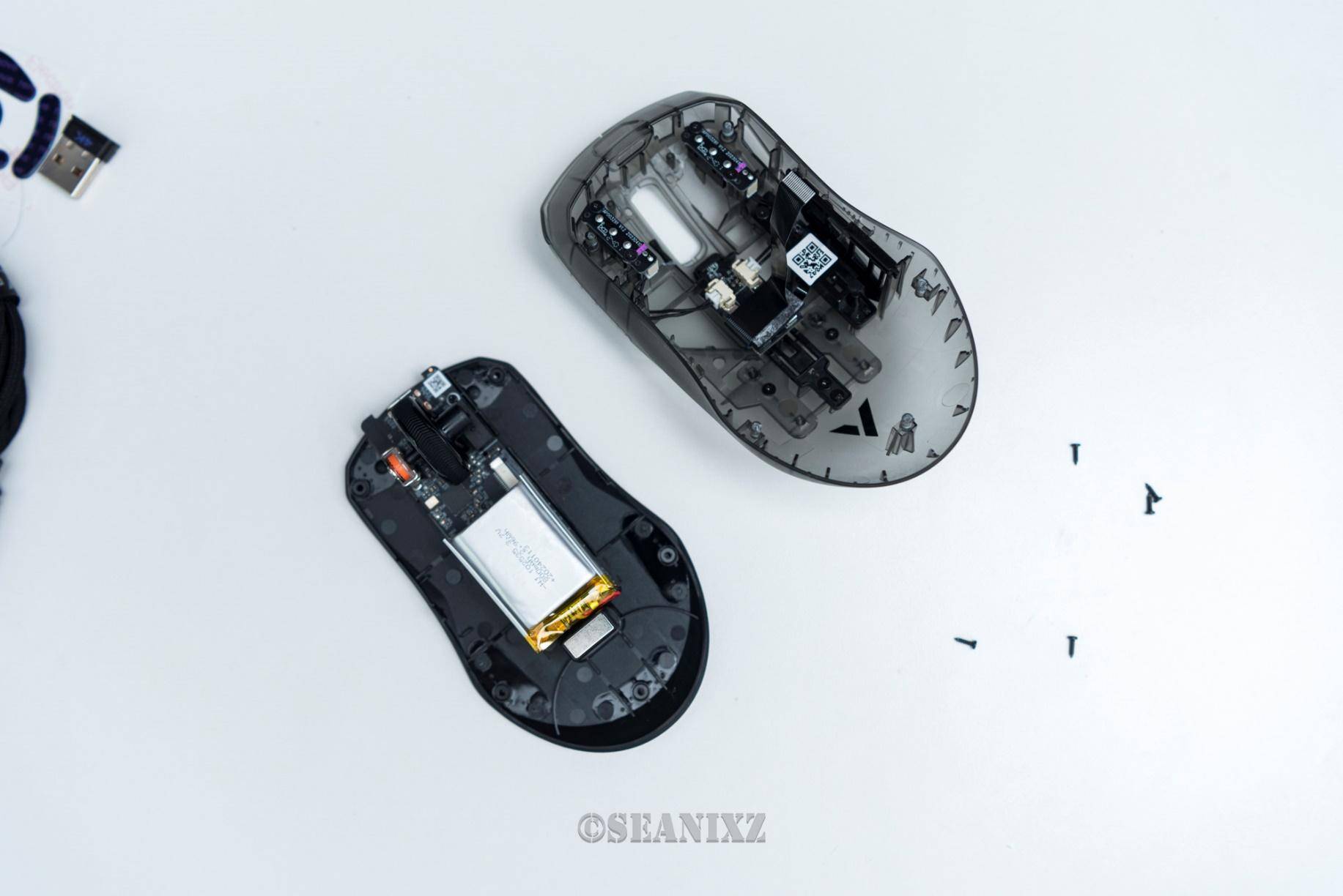 雷柏vt9 air 双模鼠标体验:轻量化,定制传感器,性价比炸裂