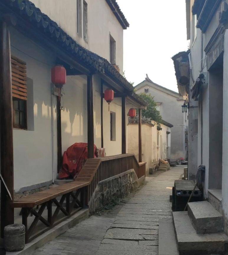 实拍苏州吴中明月湾古村古韵味十足深厚