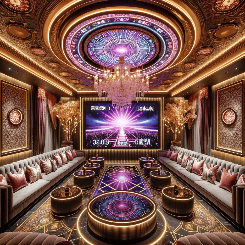 打造视觉盛宴:揭秘统一风格在打造奢华ktv空间中的关键角色