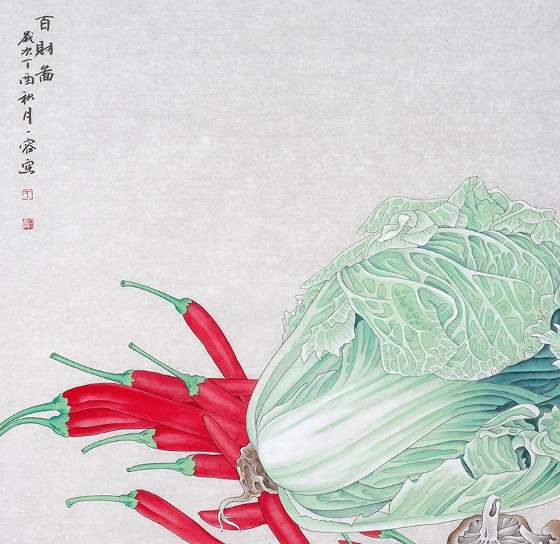 餐厅里挂什么字画好,清新典雅又寓意祥和的国画