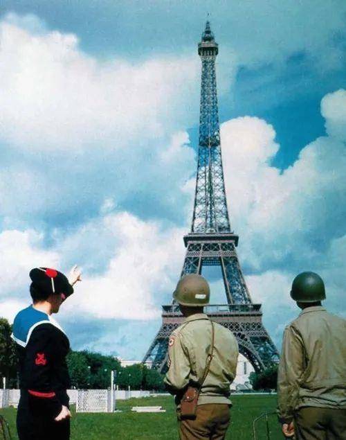 二战欧洲战场,26张高清彩色老照片