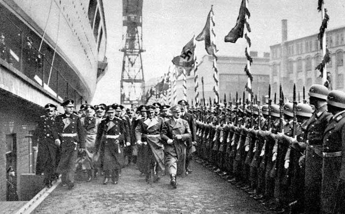 45张照片回顾纳粹"齐柏林"号航母一生:沉没三次的帝国明星