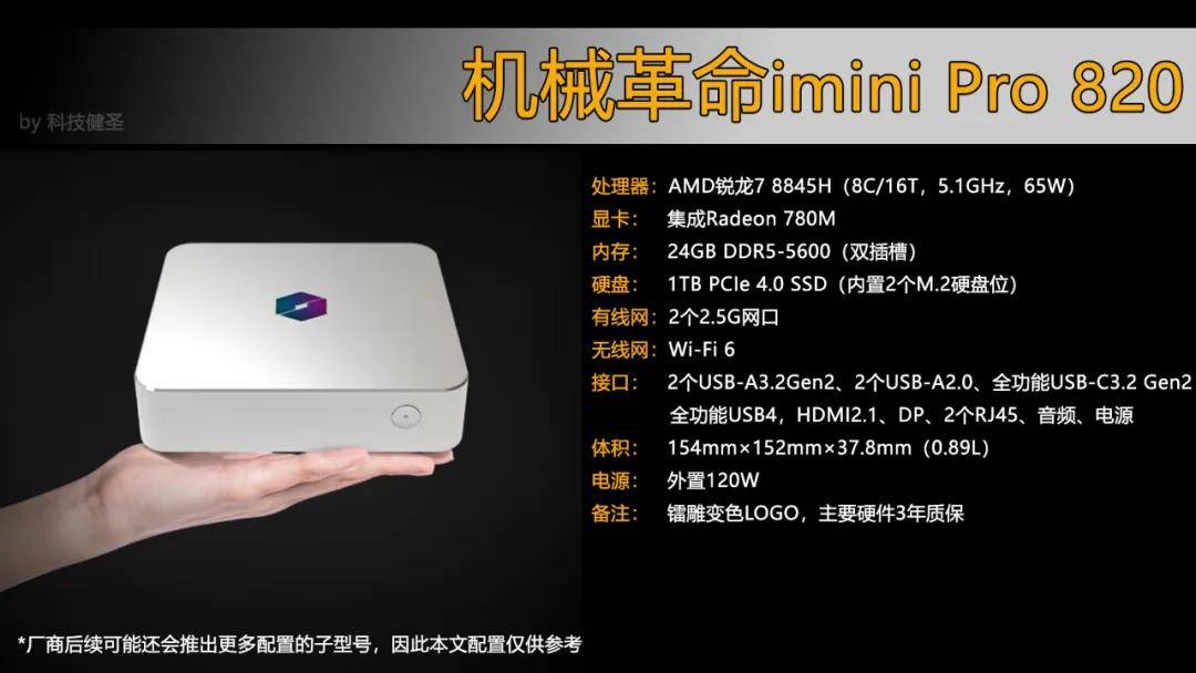 机械革命imini pro 820评测 见证锐龙7 8845h迷你主机中的新爆款