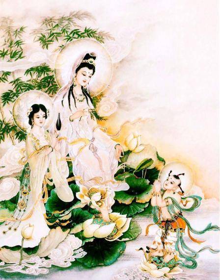 九天上的神仙只知道,观音大师的身边常年追随着一名小龙女,一直在她
