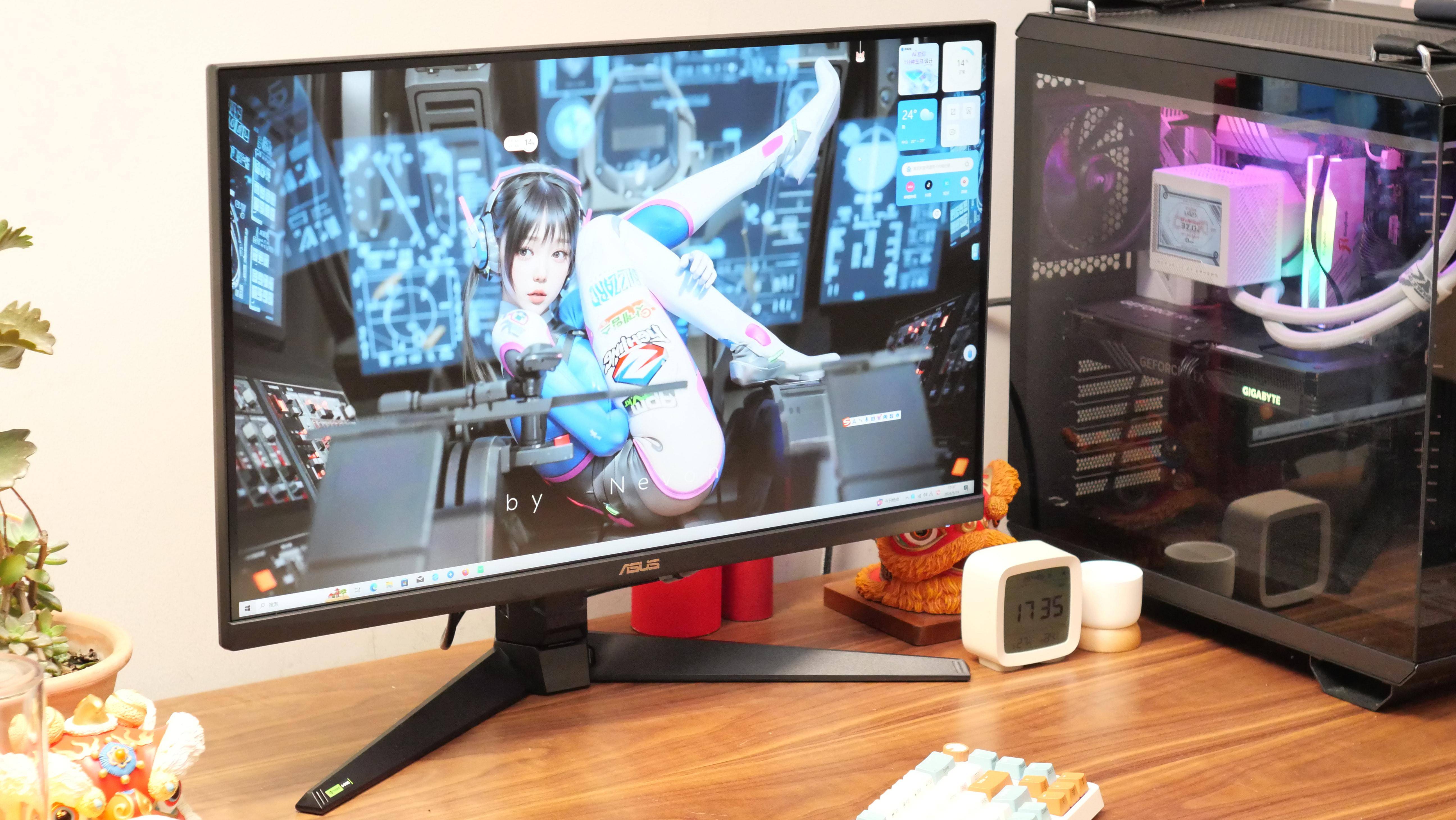 一千多元就能入手的华硕tuf gaming 电竞特工电竞显示器