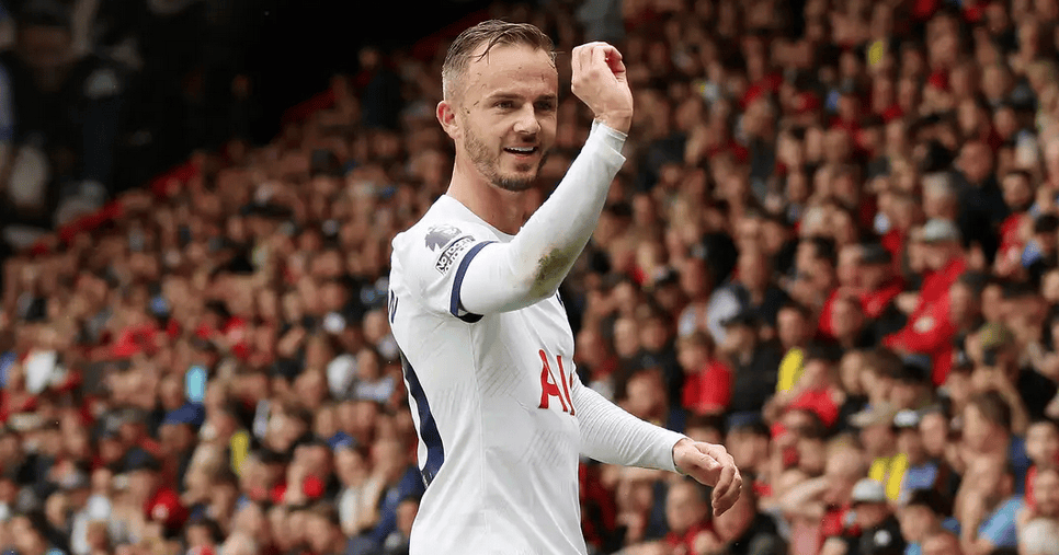 热刺球星詹姆斯·麦迪逊荣获九游娱乐"最大牌"称号