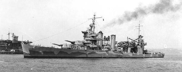 昆西号重型巡洋舰图片